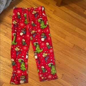 Nickelodeon Red Dinosaur Pajama Bottoms
